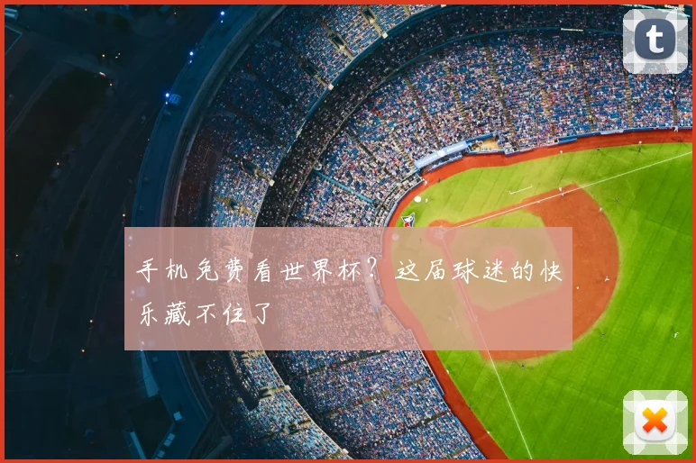 手机免费看世界杯?这届球迷的快乐藏不住了